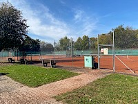 Tennisplätze geschlossen